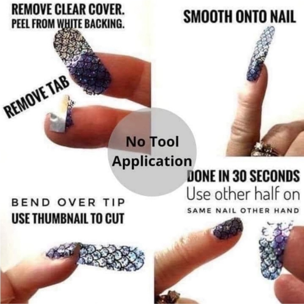 Desert Flora nail strips from Color Street. New with tags - Picture 5 of 8